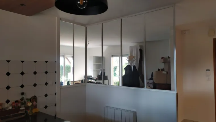 Création de verrière, Lyon, Menuistores Agencement